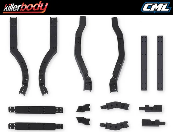 Killer Body Mercury Chassis Kit Fits Kb48601 Toyota Lc70 Body