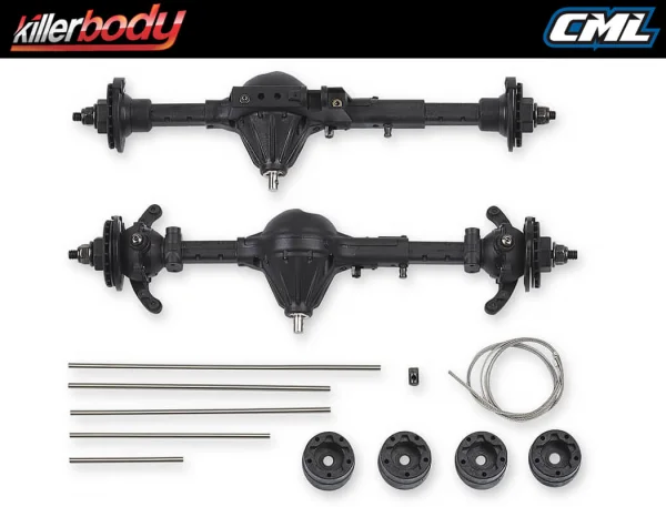 Killer Body Mercury Chassis Kit Fits Kb48601 Toyota Lc70 Body