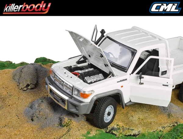 Killer Body Mercury Chassis Kit Fits Kb48601 Toyota Lc70 Body