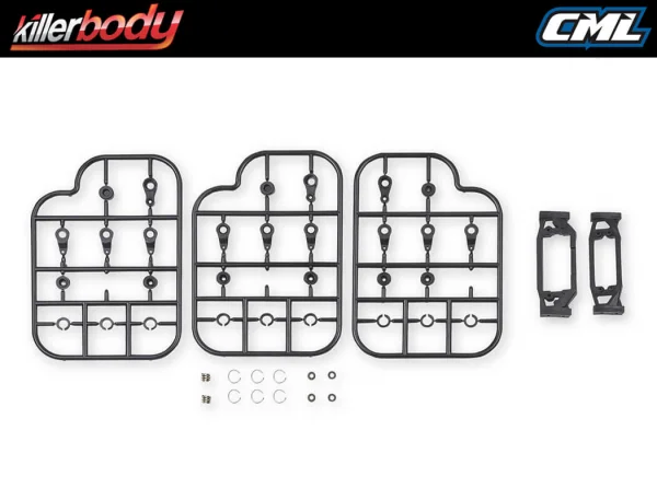 Killer Body Mercury Chassis Kit Fits Kb48601 Toyota Lc70 Body