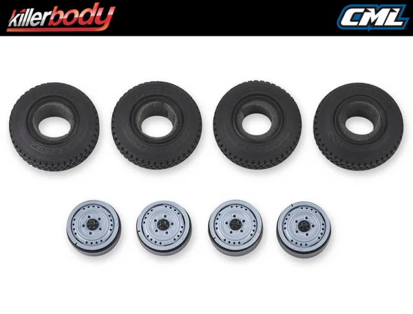 Killer Body Mercury Chassis Kit Fits Kb48601 Toyota Lc70 Body