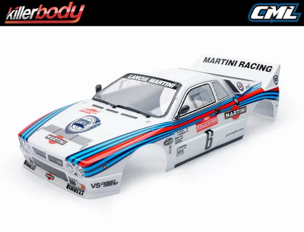 Killer Body Lancia 037 190mm Finished Body Rally