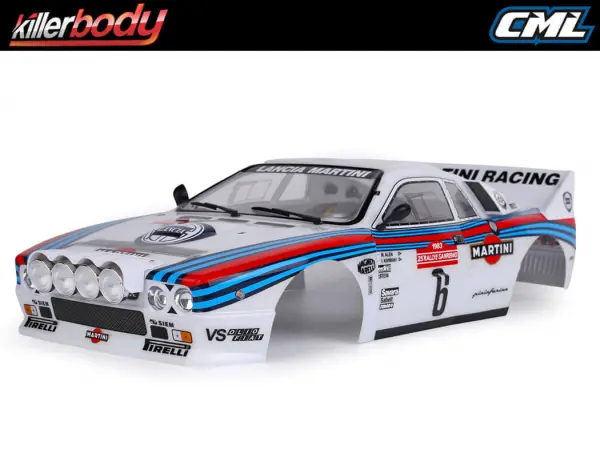 Killer Body Lancia 037 190mm Finished Body Rally — image 16 of 16