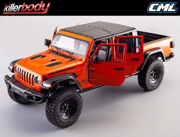Killer Body Jeep Gladiator Rub Icon Complete Body Set Orange