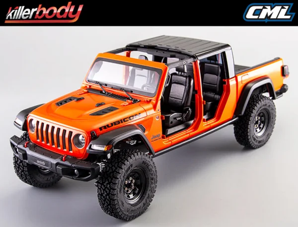 Killer Body Jeep Gladiator Rub Icon Complete Body Set Orange