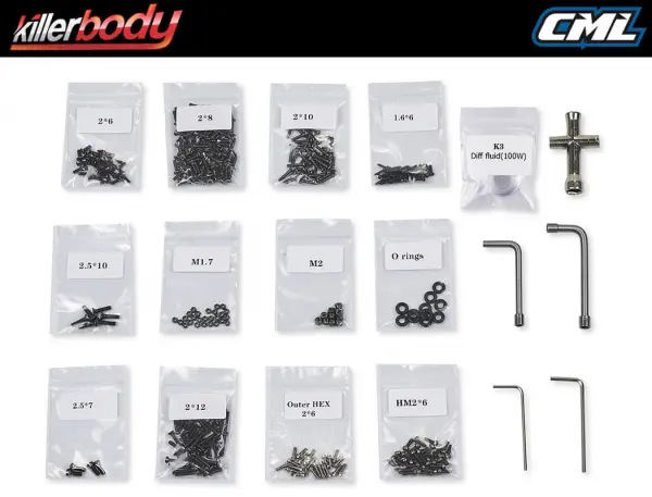Killer Body 1.5V Mercury Kit Fits KB48601 Toyota LC70 Body — image 9 of 20
