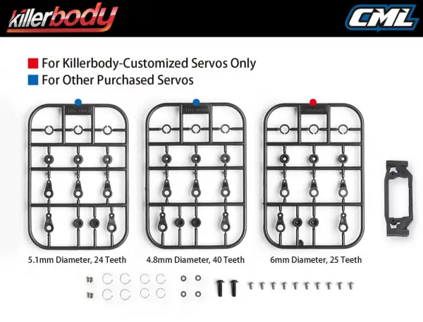 Killer Body 1.5V Mercury Kit Fits KB48601 Toyota LC70 Body — image 6 of 20