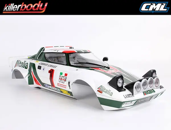 Killer Body Lancia Stratos Gr.4 1:10 Clear Body — image 8 of 11