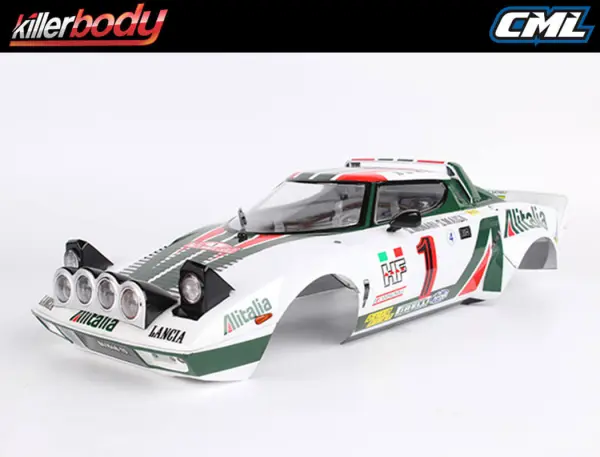 Killer Body Lancia Stratos Gr.4 1:10 Clear Body — image 7 of 11