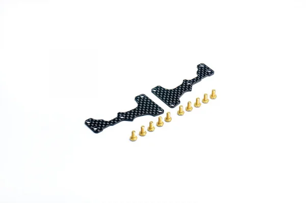 Koswork Carbon 1.5mm Front Arm Stiffener Set for Inferno MP11
