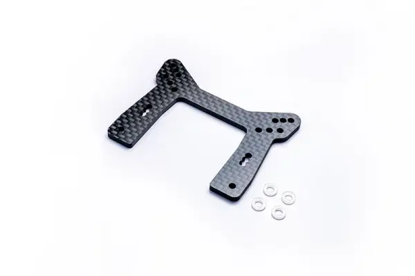 Koswork Carbon 3mm Front Shock Tower for Yokomo YZ870C - YZ10 &mdash; image 3 of 4