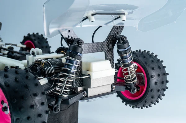 Koswork Carbon 3mm Rear Shock Tower for Yokomo YZ870C - YZ10 — image 3 of 3