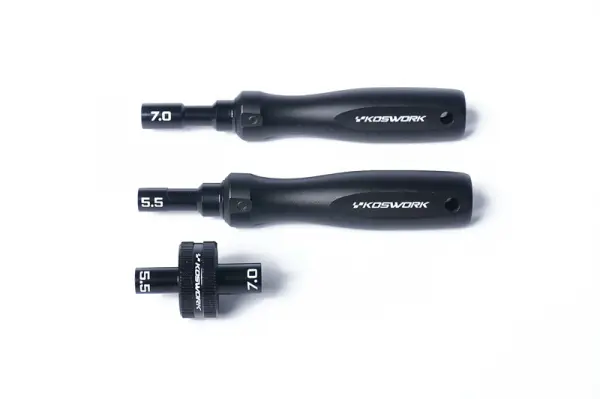 Koswork Aluminium Thumb Wrench Nut Driver 5.5mm & 7mm — image 6 of 6