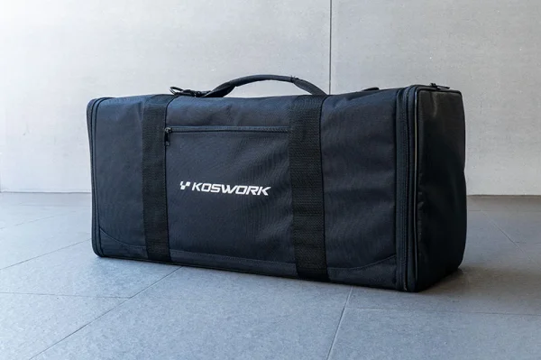 Koswork 1:10 Racing Bag With Radio Bag + 2 Car Cases (65x26x31cm)
