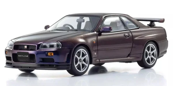 Kyosho 1:43 Nissan Skyline R34 GT-R V-Spec Midnight Purple III — image 1 of 5