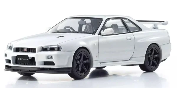 Kyosho 1:43 Nissan Skyline R34 GT-R V-Spec II White Pearl — image 1 of 5