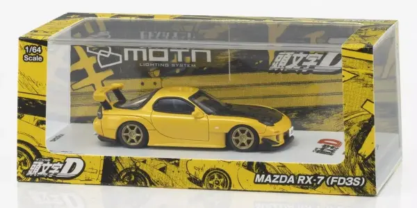 Kyosho MOTN LED System 1:64 Mazda RX-7 (FD3S) Initial D &mdash; image 6 of 11