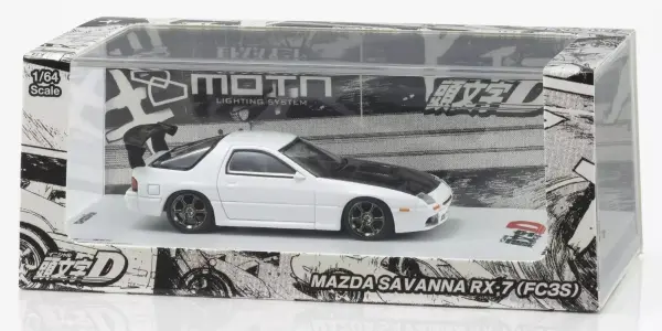 Kyosho MOTN LED System 1:64 Mazda Savanna RX-7 (FC3S) Initial D &mdash; image 5 of 11