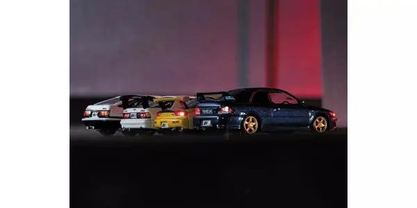 Kyosho MOTN LED System 1:64 Mazda RX-7 (FD3S) Initial D &mdash; image 2 of 11