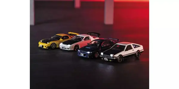 Kyosho MOTN LED System 1:64 Mazda RX-7 (FD3S) Initial D &mdash; image 3 of 11