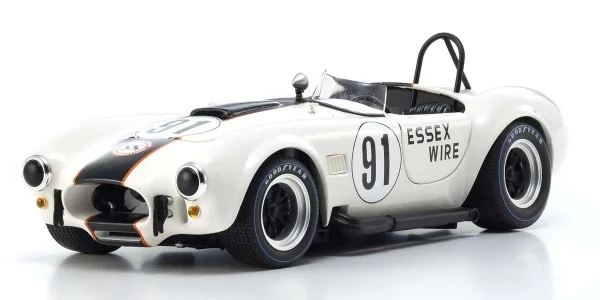 Kyosho 1:18 Shelby Cobra 427 S/C Essex Wire Bridgehampton 1965 Nr.91 — image 1 of 7
