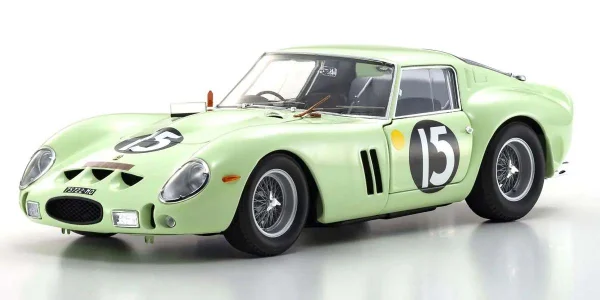 Kyosho 1:18 Ferrari 250 GTO Goodwood Tourist Trophy 1962 Nr.15 — image 1 of 8