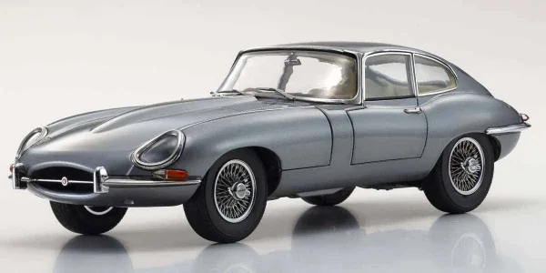 Kyosho 1:18 Jaguar E-Type 3.8L Coupe MK1 1961 Gun Metal — image 1 of 8
