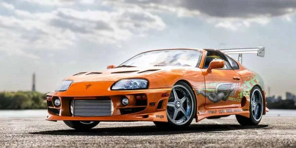 Kyosho 1:18 Toyota Supra Turbo Fast & Furious Orange Pearl &mdash; image 2 of 11