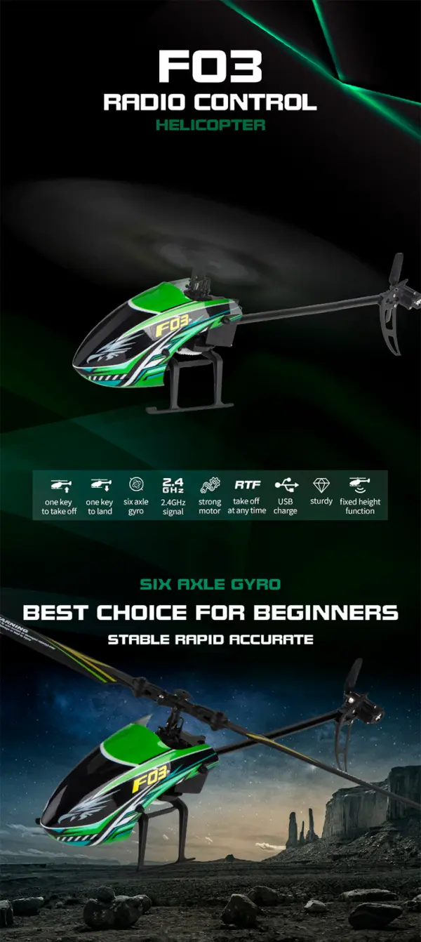 Kootai F03 Flybarless Heli — image 13 of 28