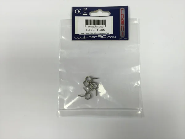 Fuel Tubing Clips 5.5mm diameter (4)