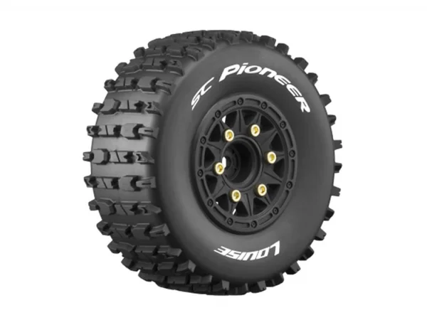 Louise RC SC-Pioneer 1:10 Tyres On 12/14/17mm Hex Wheels (2)