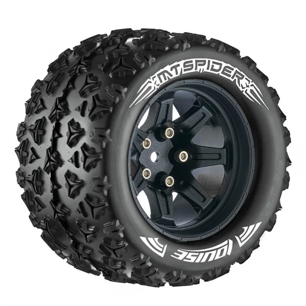 Louise RC MT-Spider 1:10 Soft Hex 14mm/Black Arrma Granite