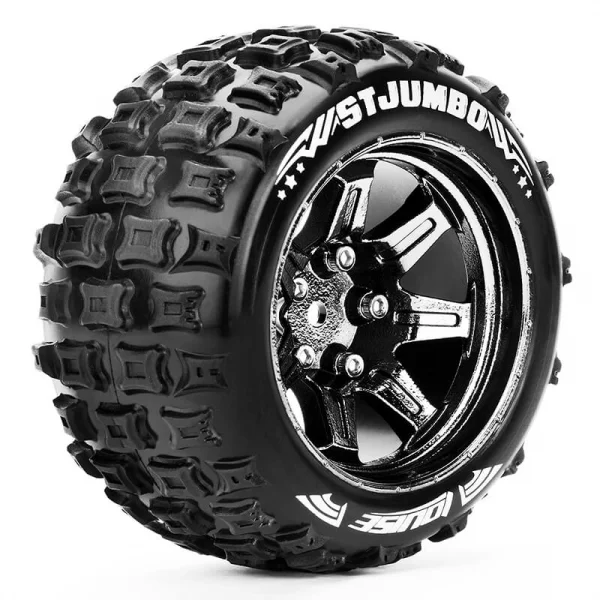 Louise RC ST-Jumbo 1:10 Soft Hex 14mm/Black Chrome Arrma Gr