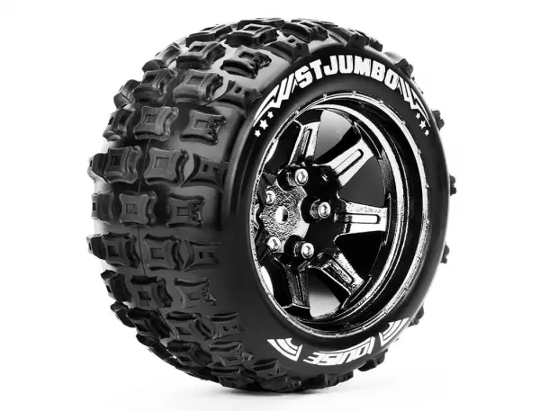 Louise RC ST-Jumbo 1:10 Soft Hex 14mm/Black Chrome Arrma Gr &mdash; image 4 of 4