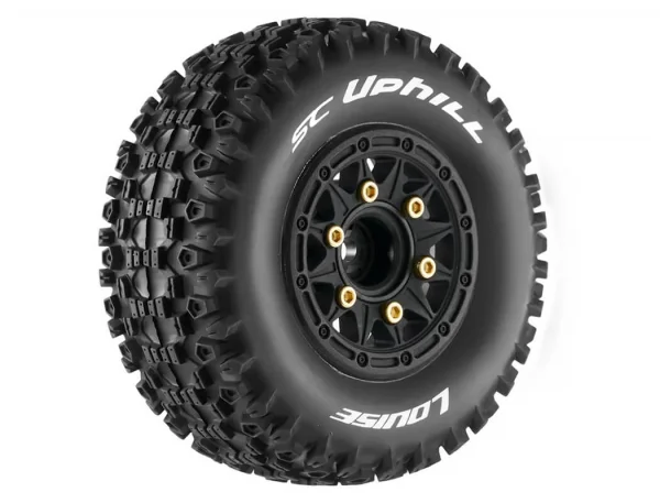 Louise RC SC-Uphill 1:10 Fr Soft Black 12 - 14 - 17mm Removabl