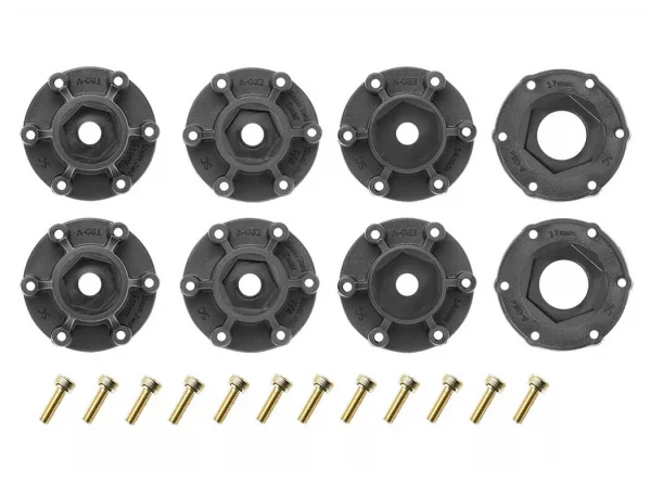 Louise RC SC-Uphill 1:10 Fr Soft Black 12 - 14 - 17mm Removabl