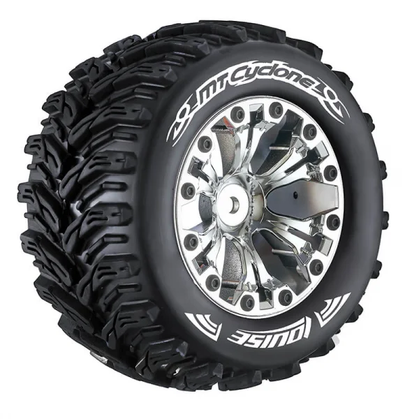 Louise RC MT-Cyclone 1:10 Sof T 0 Offset/Chrome Ep Stampede