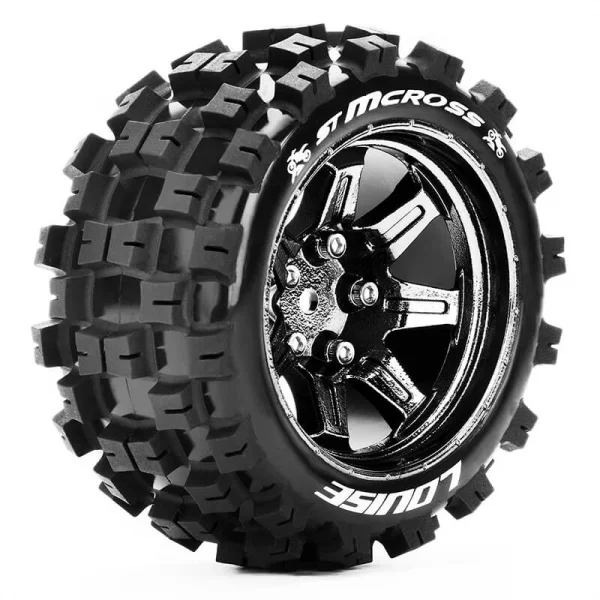 Louise RC ST-McRoss 1:10 Soft Hex 14mm/Black Chrome Arrma G