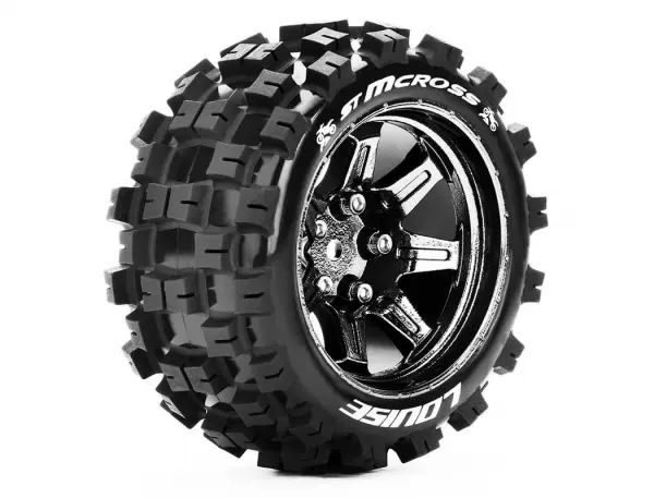Louise RC ST-McRoss 1:10 Soft Hex 14mm/Black Chrome Arrma G &mdash; image 4 of 4