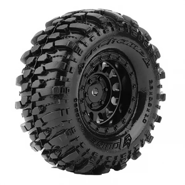 Louise RC CR Champ Micro Crawler Pre Mounted 1.0 Tyres on Black Wheels (2) — image 1 of 2