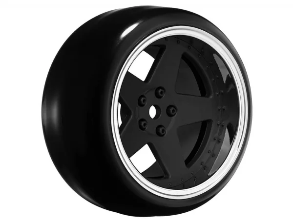 Louise RC 1:10 Drift 2 - 4 - 6 - 8mm Offset Set 6 S/Matte Black