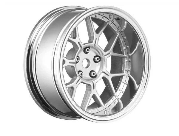 Louise RC 1:10 Drift 2 - 4 - 6 - 8mm Offset Wheels 14 /Matte Silve