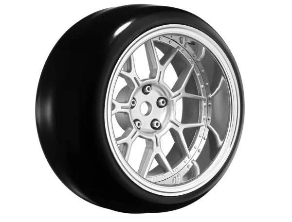 Louise RC 1:10 Drift 2 - 4 - 6 - 8mm Offset Set 15 /Matte Silver