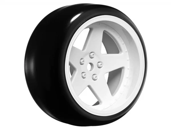 Louise RC 1:10 Drift 2 - 4 - 6 - 8mm Offset Set 6 S/Gloss White