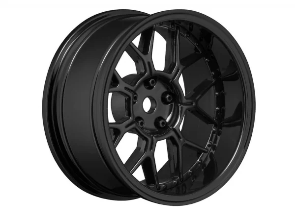 Louise RC 1:10 Drift 2 - 4 - 6 - 8mm Offset Wheels 14 /Gloss Black