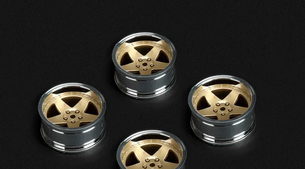 Louise RC/10 Drift 2 - 4 - 6 - 8mm Offset Wheels 5 S/Bronze
