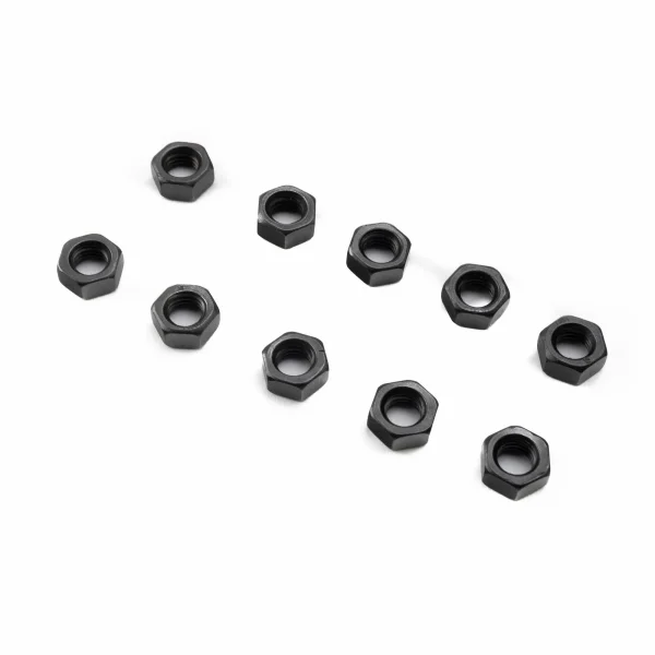 Flat Nut - M5 STL: (10)