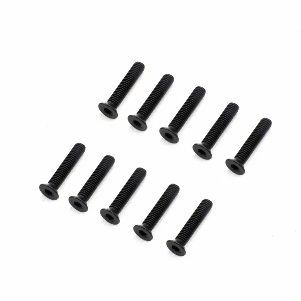 Flat Head Screws - M5 x 25mm STL (10)