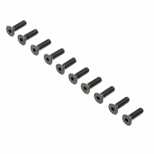 Flat Head Screws - M4 x 12mm STL (10)