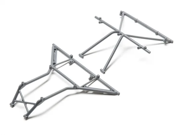 Roll Cage - Roof - Front - Gray: Rock Rey